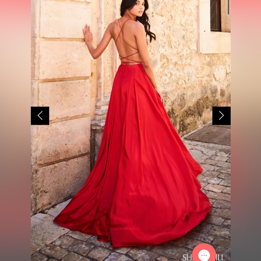 Sherri Hill Prom Dress Red